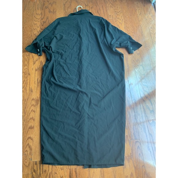 Revert Button Down Black Maxi Lose Dress Size S/M - Picture 2 of 3